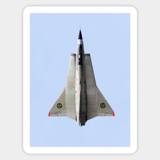 SAAB Draken jet aircraft Sticker